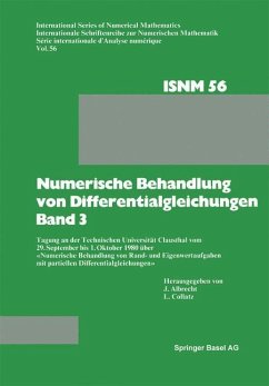 Numerische Behandlung von Differentialgleichungen Band 3 - Collatz, L.; Albrecht, J.