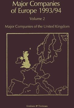 Major Companies of Europe 1993/94 - Whiteside, R. M.;Wilson, A.;Blackburn, S.