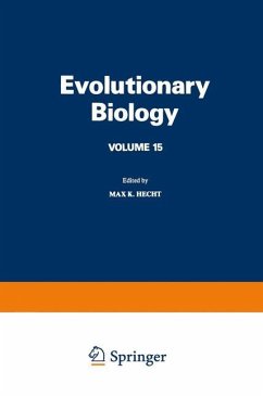 Evolutionary Biology - Hecht, Max K.;Wallace, Bruce;Prance, Ghillean T.