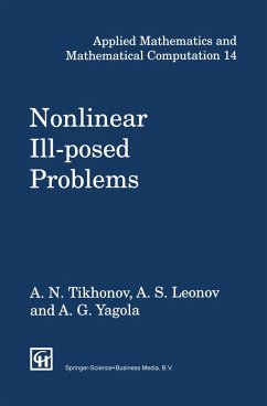 Nonlinear Ill-Posed Problems - Tikhonov, A. N.