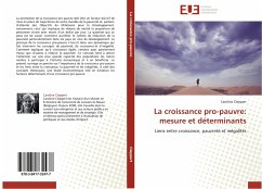 Cover La croissance pro-pauvre: mesure et déterminants