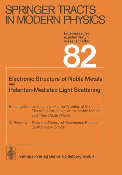 Electronic Structure of Noble Metals and Polariton-Mediated Light Scattering - Bendow, B.