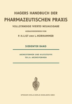 Arzneiformen und Hilfsstoffe - List, Paul Heinz;Hörhammer, Ludwig