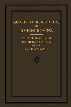 Die Herrschaften des Unteren Nahegebietes - Fabricius, Wilhelm