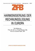 Harmonisierung der Rechnungslegung in Europa