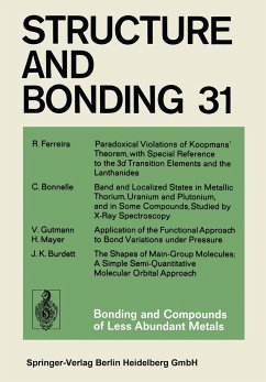 Bonding and Compounds of Less Abundant Metals - Ferreira, R.;Bonnelle, C.;Gutmann, V.