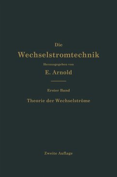 Theorie der Wechselströme - Arnold, Engelbert;La Cour, Jens Lassen