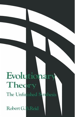 Evolutionary Theory: - Reid, Robert G. B.