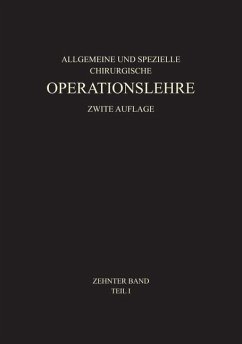 Allgemeiner Teil und die Operationen an der Oberen Extremität