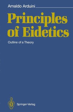 Principles of Eidetics - Arduini, Arnaldo