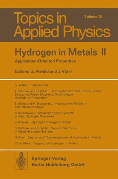 Hydrogen in Metals II