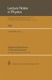 Statistical Mechanics of Neural Networks