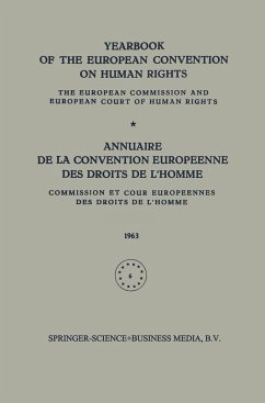 Yearbook of the European Convention on Human Rights / Annuaire de la Convention Europeenne des Droits de L¿Homme - Robertson, A. H.