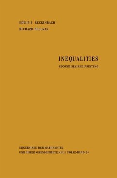 Inequalities - Beckenbach, Edwin Ford;Bellman, Richard Ernest