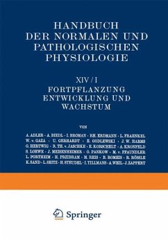 Fortpflanzung; Entwicklung und Wachstum. 2 Teile. 1926/27 - Adler, A.;Biedl, A.;Broman, I.