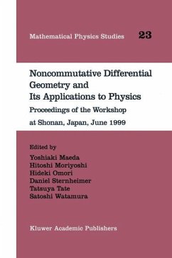 Noncommutative Differential Geometry and Its Applications to Physics