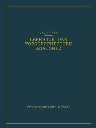 Lehrbuch der topographischen Anatomie Lehrbuch der topographischen Anatomie