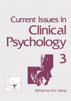 Current Issues in Clinical Psychology - Karas, Eric