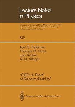 ¿QED A Proof of Renormalizability¿ - Feldman, Joel S.;Hurd, Thomas R.;Rosen, Lon