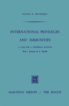 International Privileges and Immunities - Michals, David B.