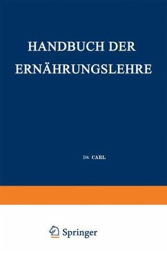 Handbuch der Ernährungslehre - Noorden, Carl von;Salomon, Hugo
