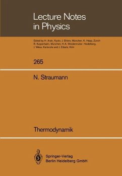 Thermodynamik - Straumann, Norbert