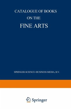 Catalogue of Books on the Fine Arts - Nijhoff, Martinus