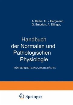 Arbeitsphysiologie II Orientierung. Plastizität Stimme und Sprache - Bethe, A.;Bergmann, Gustav von;Embden, G.