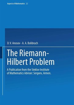 The Riemann-Hilbert Problem - Anosov, D. V.;Bolibruch, A. A.