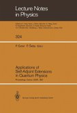 Applications of Self-Adjoint Extensions in Quantum Physics