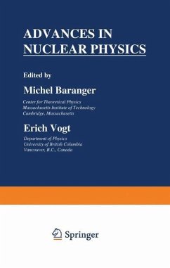 Advances in Nuclear Physics - Baranger, Michel;Vogt, Erich