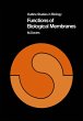 Functions of Biological Membranes - Bild 1