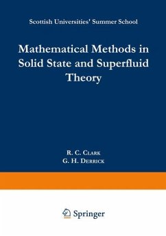 Mathematical Methods in Solid State and Superfluid Theory - Clark, R. C.;Derrick, G. H.