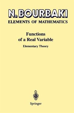 Functions of a Real Variable - Bourbaki, N.