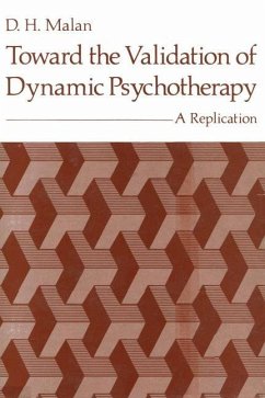 Toward the Validation of Dynamic Psychotherapy - Malan, D. H.