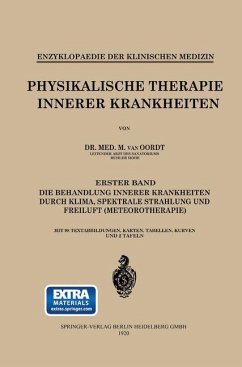 Physikalische Therapie Innerer Krankheiten - van Oordt, Marinus;Langenstein, Leo;van Oordt, M. J.