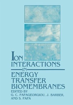 Ion Interactions in Energy Transfer Biomembranes - Papageorgiou, G. C.;Barber, J.;Papa, S.