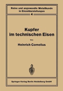Kupfer im technischen Eisen - Cornelius, Heinrich