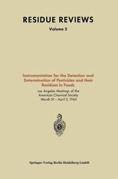 Instrumentation for the Detection and Determination of Pesticides and their Residues in Foods - Loparo, Kenneth A.