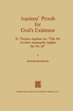 Aquinas¿ Proofs for God¿s Existence - Bonnette, Dennis