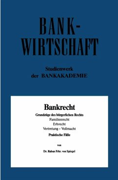 Bankrecht - Spiegel, Raban von