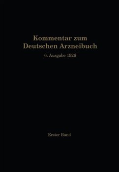 Kommentar zum Deutschen Arzneibuch 6. Ausgabe 1926 - Brandt, W.;Braun, A.;Brieger, R.