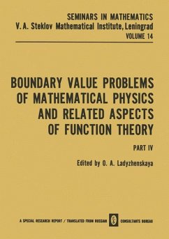 Boundary Value Problems of Mathematical Physics and Related Aspects of Function Theory Part IV