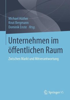 Unternehmen im öffentlichen Raum