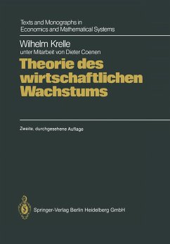 Theorie des wirtschaftlichen Wachstums - Krelle, Wilhelm
