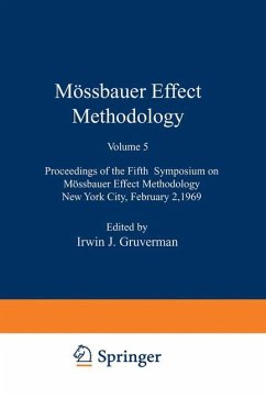 Mössbauer Effect Methodology - Gruverman, Irwin J.