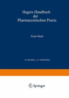 Hagers Handbuch der Pharmaceutischen Praxis - Arnold, C.;Christ, G.;Dietrich, K.