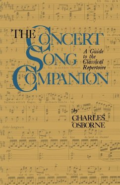 The Concert Song Companion - Osborne, Charles