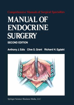 Manual of Endocrine Surgery - Edis, A. J.;Grant, C. S.;Egdahl, R. H.