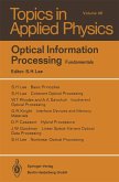 Optical Information Processing